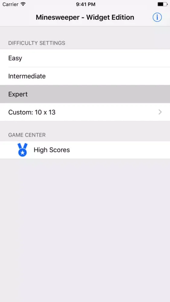 Minesweeper - Widget Edition Screenshots