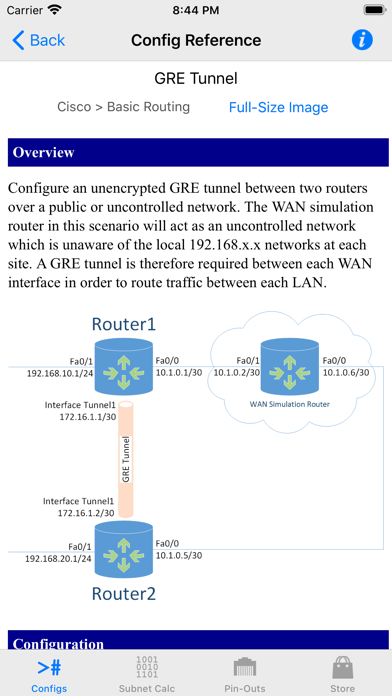 Config Reference Ekran Görüntüleri