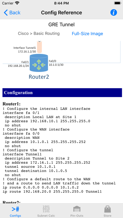 Config Reference Ekran Görüntüleri