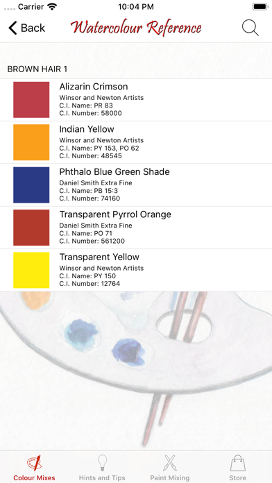 Screenshot di Watercolour Reference