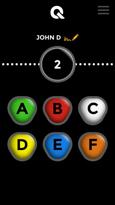 Tangkapan layar Quizstorm® Keypad