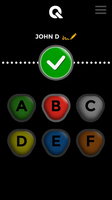 Tangkapan layar Quizstorm® Keypad