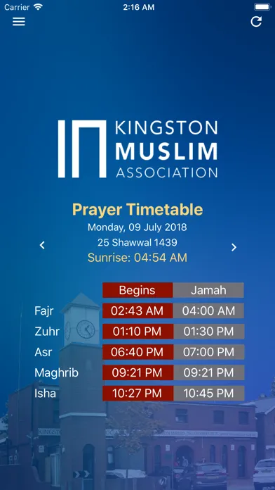 Kingston Mosque スクリーンショット