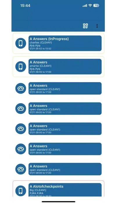 Ảnh chụp màn hình của SmartTask Engage