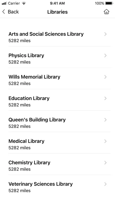 Скриншоты University of Bristol Library