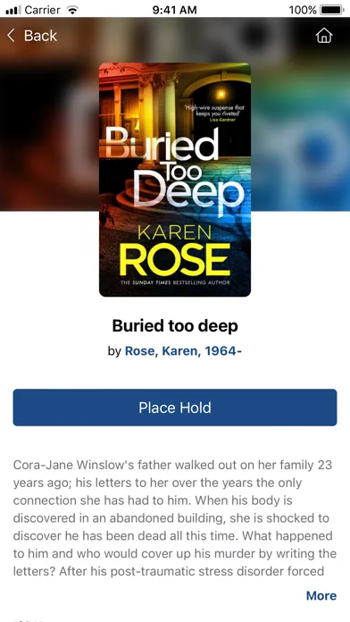 Windsor & Maidenhead Libraries Screenshots