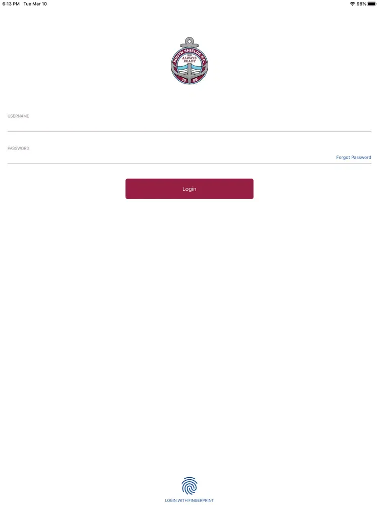 Screenshot di South Shields FC Ticket App iPad 