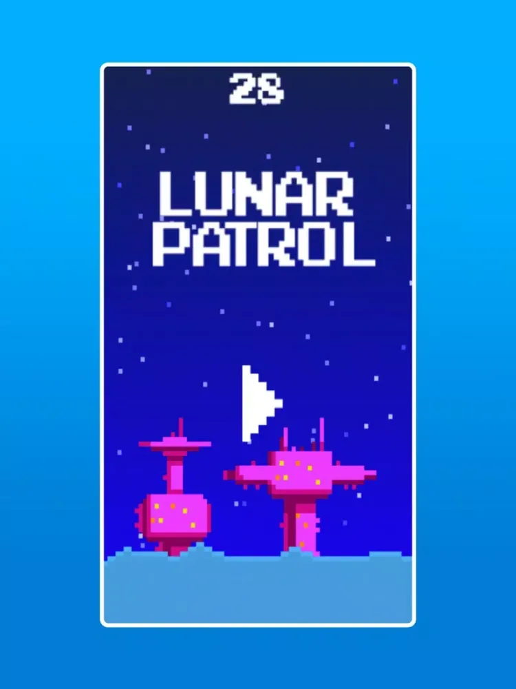 Lunar Patrol iPad  スクリーンショット