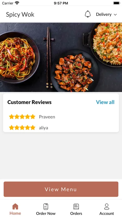 Ảnh chụp màn hình của Spicy Wok