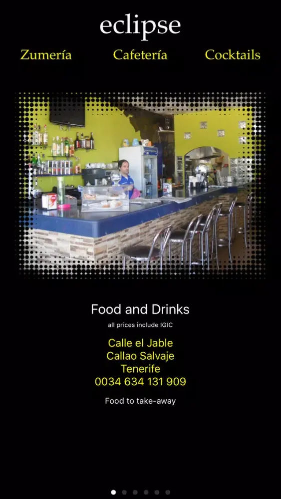 Eclipse Bar Screenshots