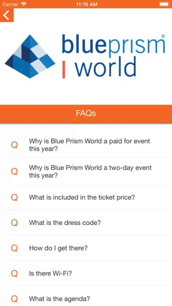 Blue Prism World 2019 Screenshots