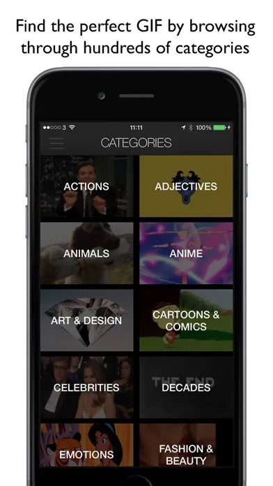 getGIF - search and share GIFs Screenshots