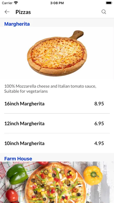 Capturas de tela do Square Pizza Rotherham