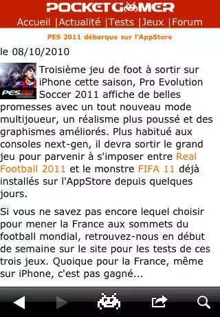 Pocket Gamer (French) स्क्रीनशॉट