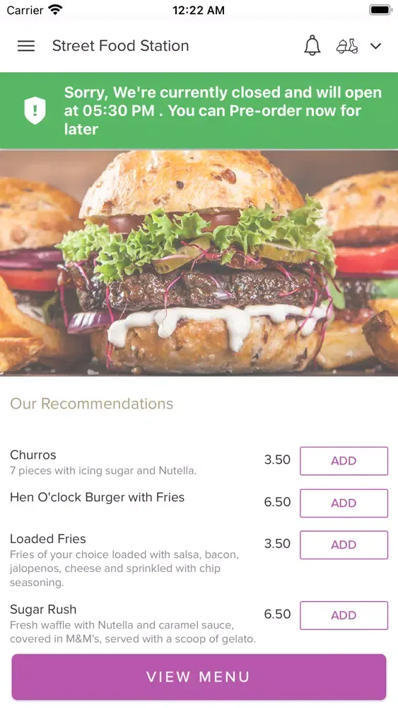 Capturas de pantalla de Street Food Station
