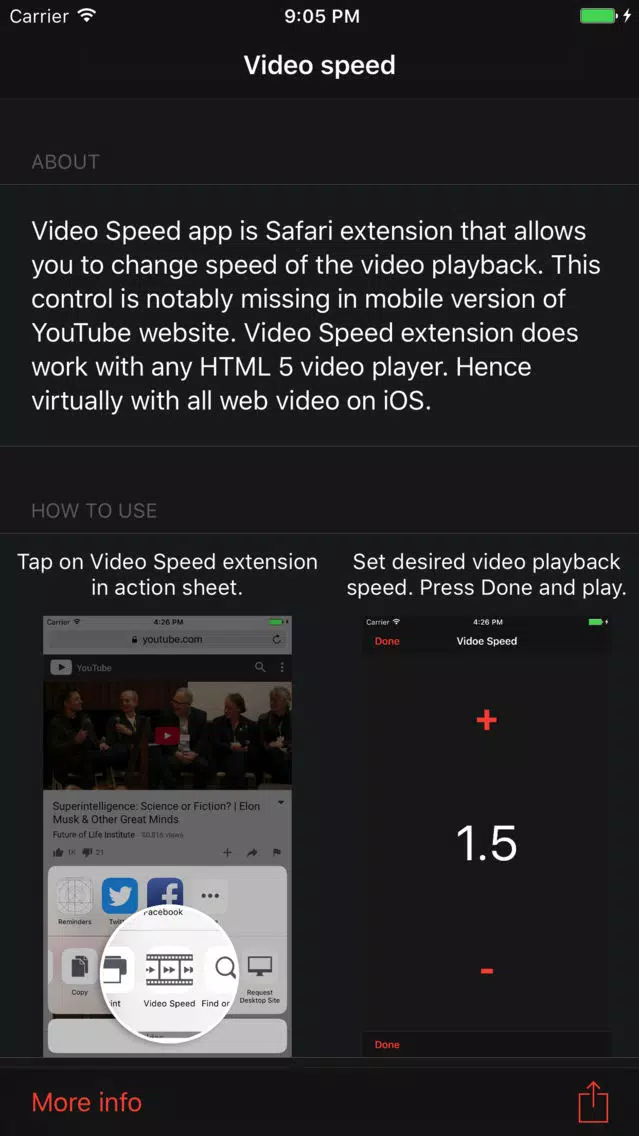 Video Speed应用截图