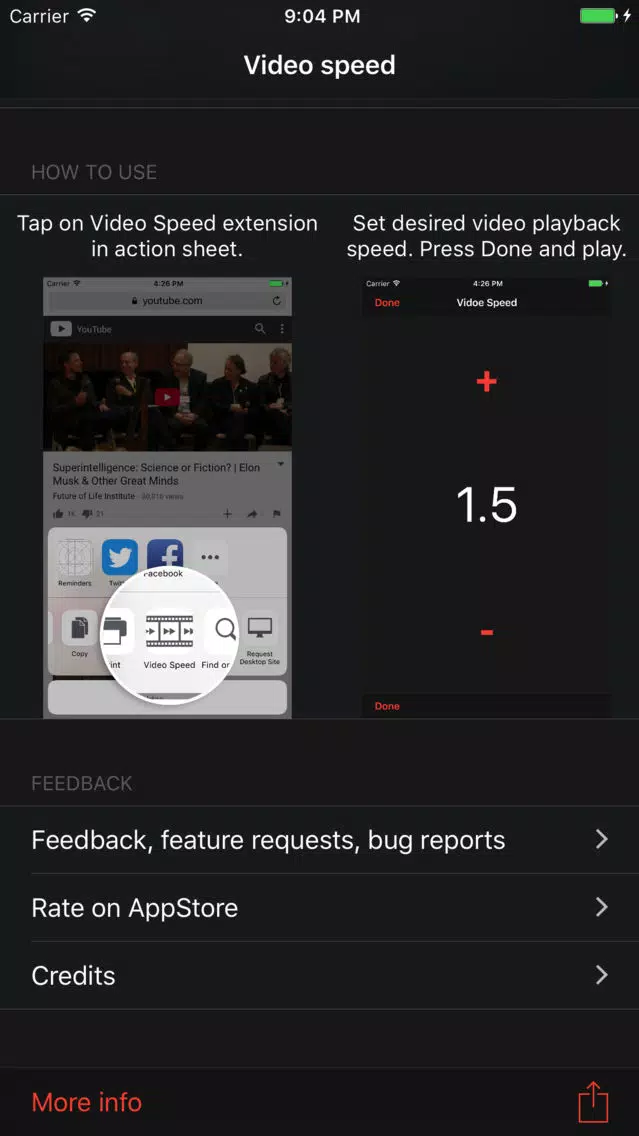 Video Speed应用截图