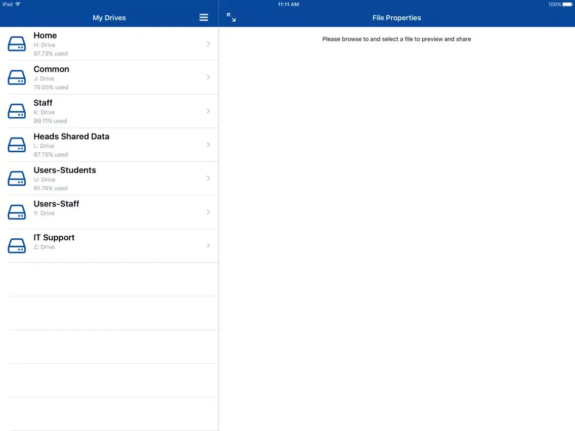Zrzuty ekranu Home Access Plus+ iPad 