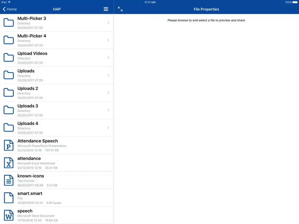 Zrzuty ekranu Home Access Plus+ iPad 