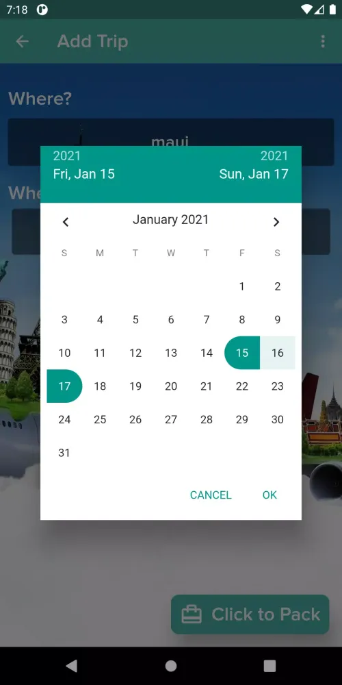 Capturas de pantalla de SuitApp
