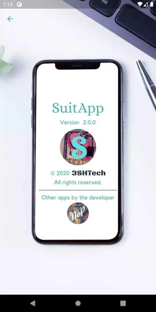 Capturas de pantalla de SuitApp