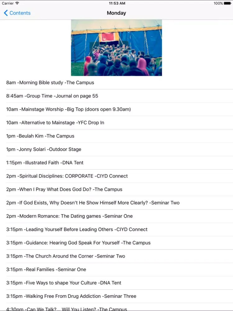 sm16app iPad  Screenshots