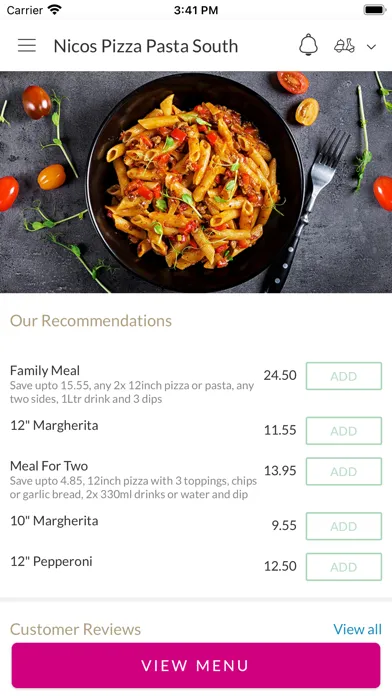 Скриншоты Nicos Pizza Pasta South.