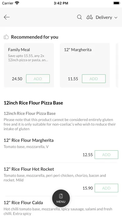 Скриншоты Nicos Pizza Pasta South.
