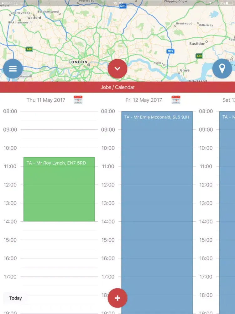 Screenshot di SureFire PA iPad 