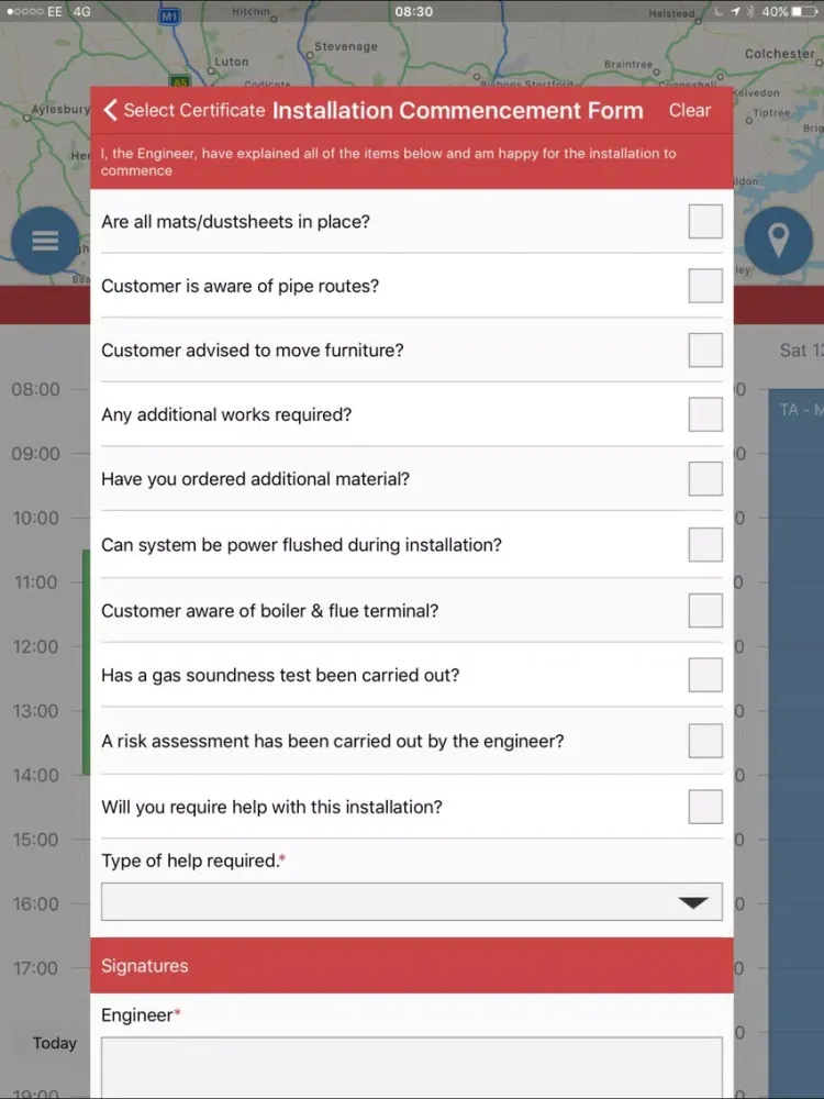 Screenshot di SureFire PA iPad 