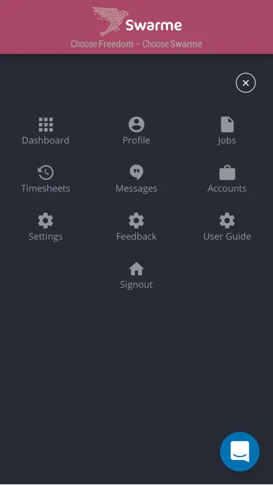 Capturas de pantalla de Swarme - The Temp Worker App