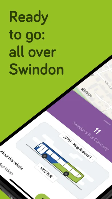 Captures d'écran de Swindon Bus