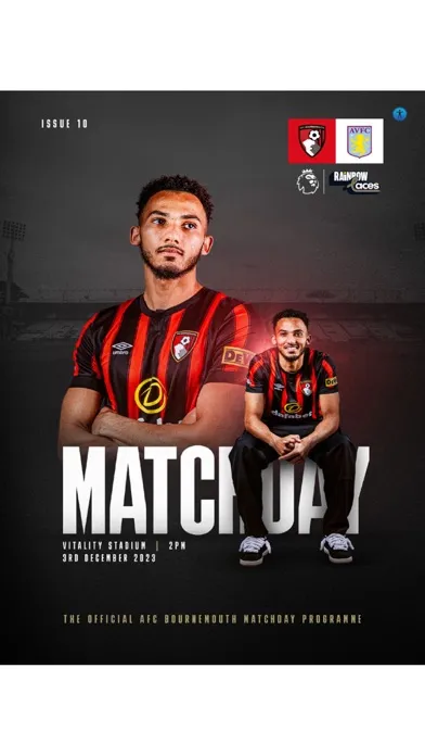 Ảnh chụp màn hình của MATCHDAY - AFC Bournemouth