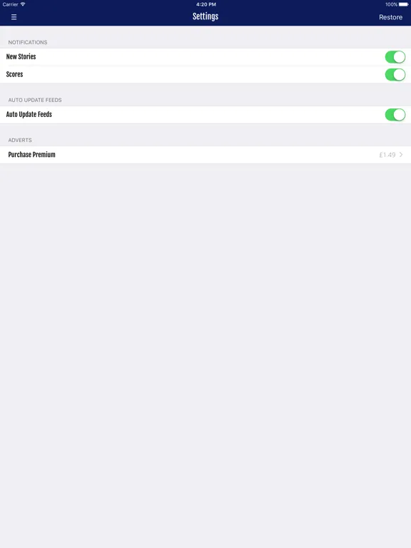 FN365 - Spurs News Edition iPad  Screenshots