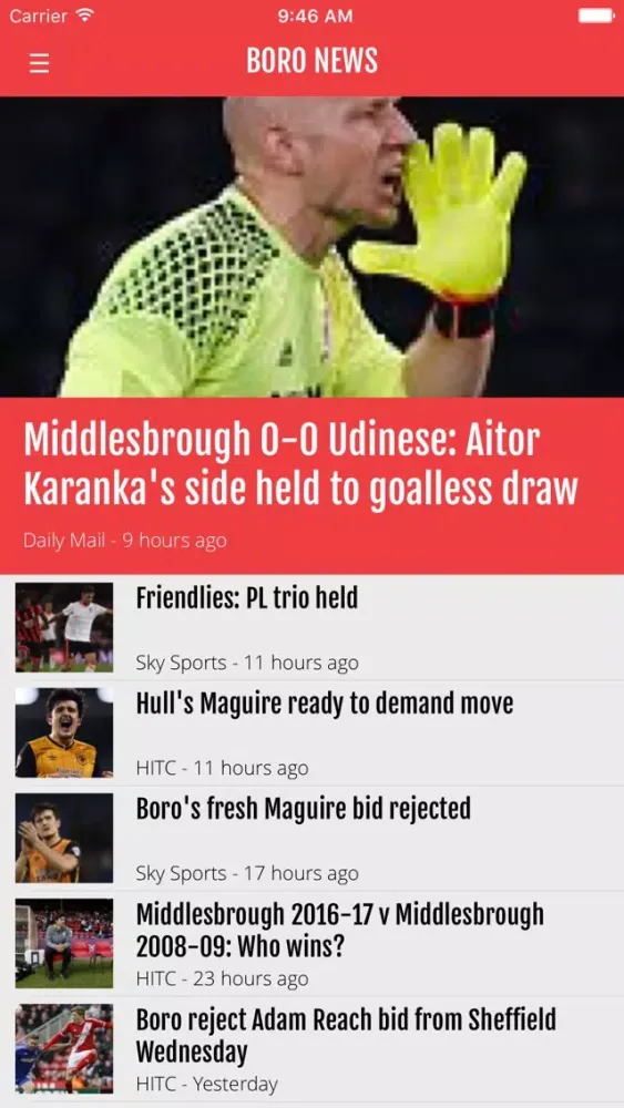 FN365 - Boro News Edition Ekran Görüntüleri