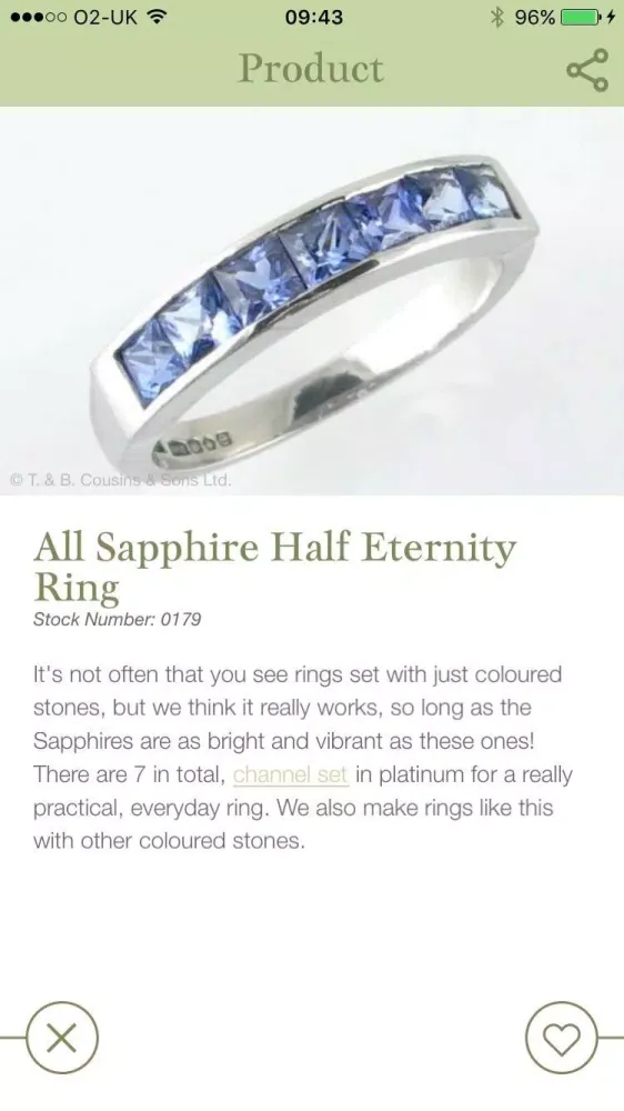 Cousins Jewellers Screenshots