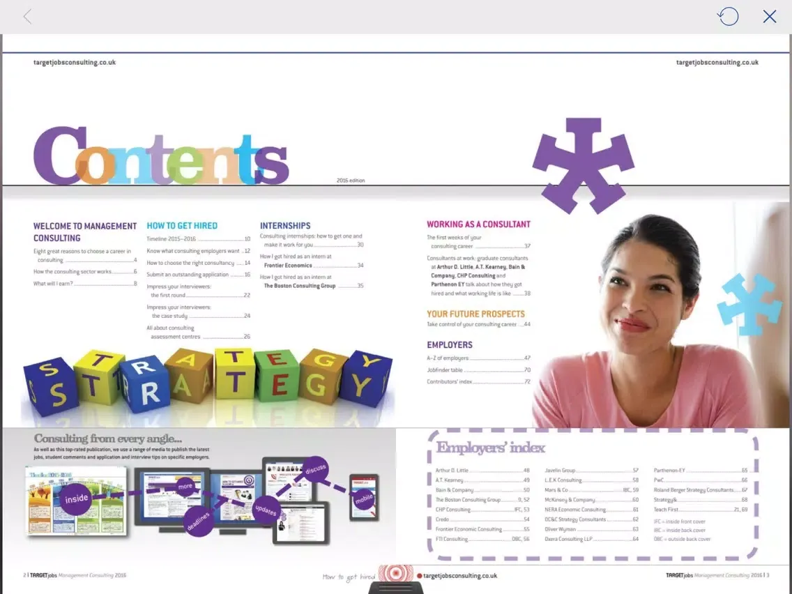 TARGETjobs Consulting iPad  स्क्रीनशॉट