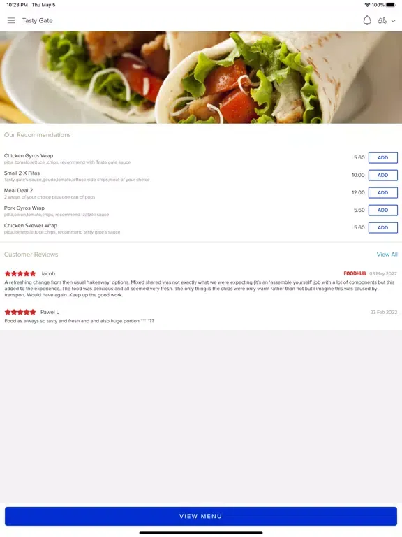 Captures d'écran de Tasty Gate iPad 