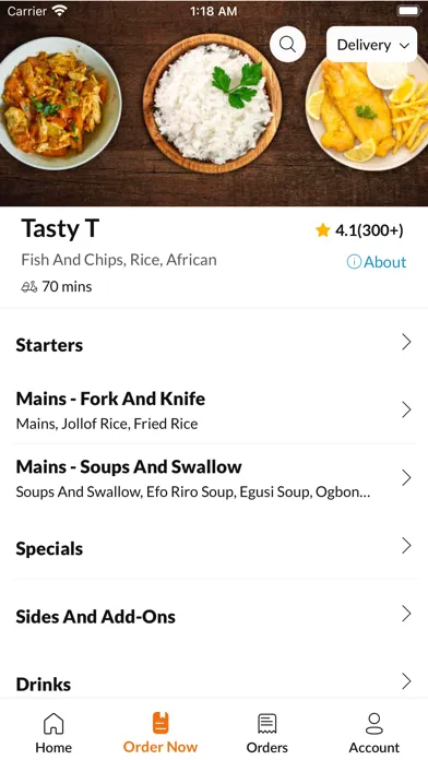 Tasty T Screenshots