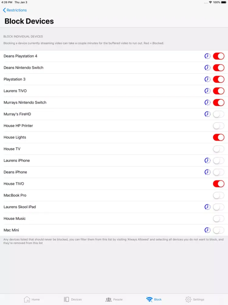 WiFi Billion Router App iPad  سکرین شاٹس