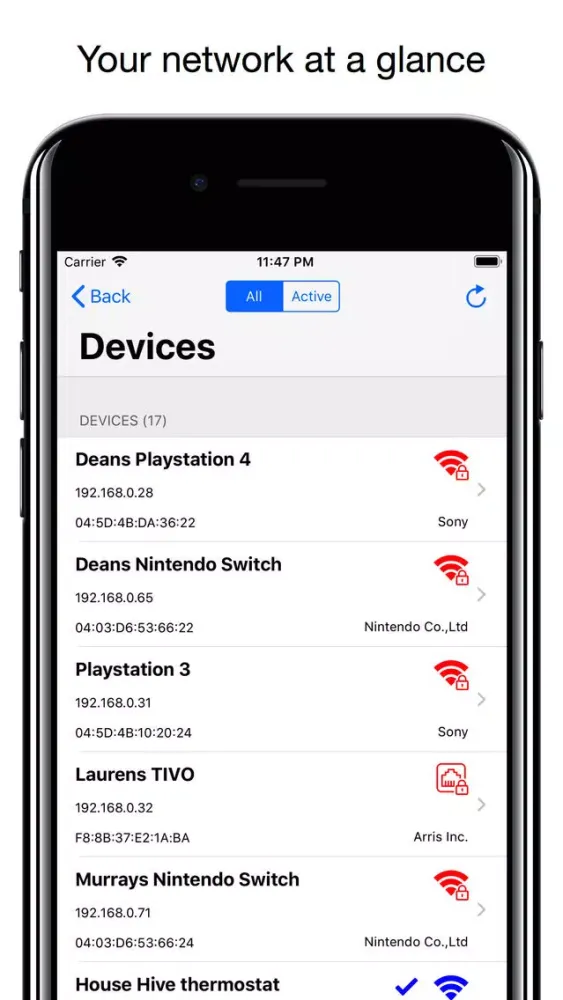 Parental Controls G1100 Router سکرین شاٹس