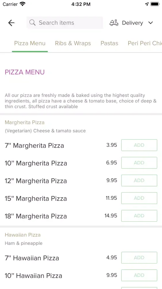 The farmhouse pizza Screenshots