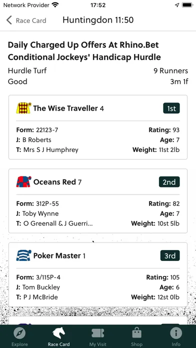 Huntingdon Racecourse سکرین شاٹس