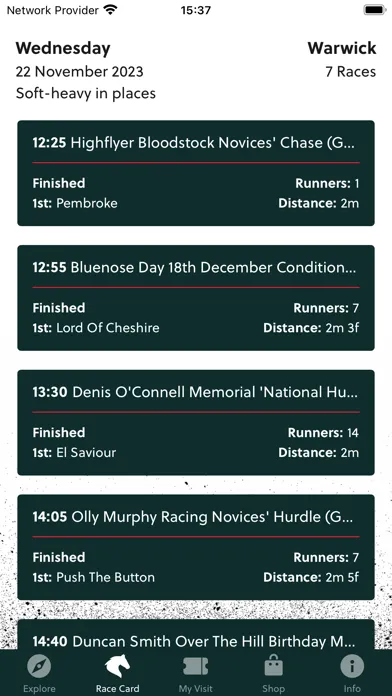 Capturas de pantalla de Warwick Racecourse