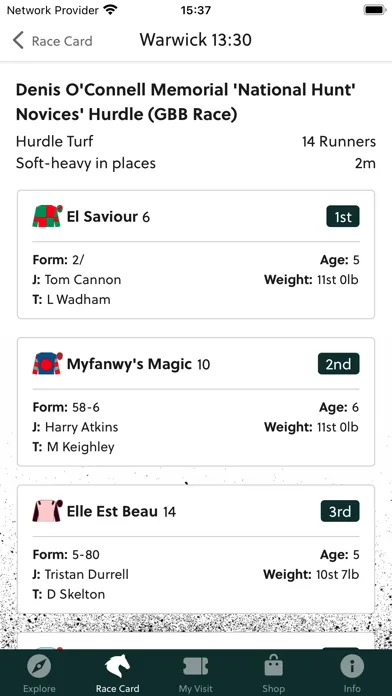 Capturas de pantalla de Warwick Racecourse