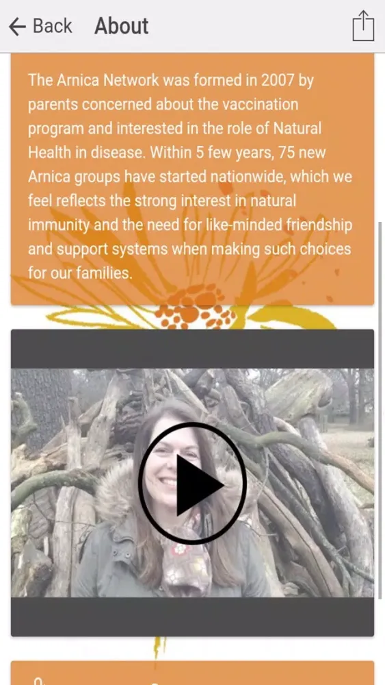 Capturas de pantalla de Arnica Parents Network