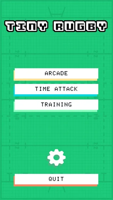 Capturas de tela do Tiny Rugby