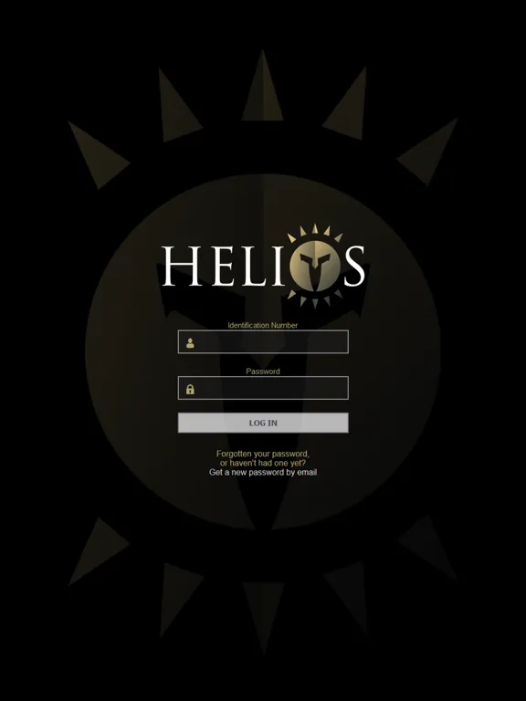 Ảnh chụp màn hình của Helios Control iPad 