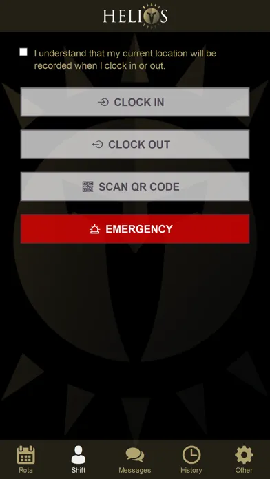 Ảnh chụp màn hình của Helios Control
