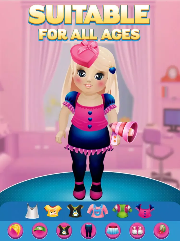 My Friend Doll Dress Up Club Game - Free App iPad  سکرین شاٹس